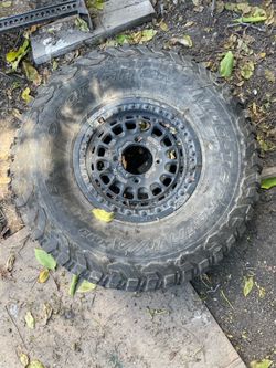 metal fx off road spare with bfgoodrich tire