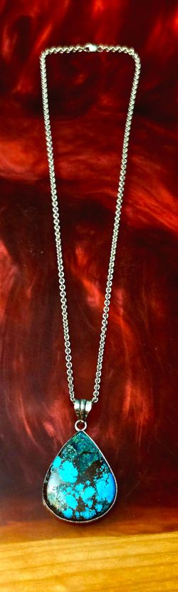 Turquoise Pendant Necklace