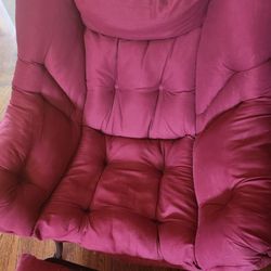 Lazy Chair with Folding Ottoman