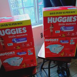 Huggies Size 7 Diapers 