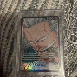 One Piece Card Game Smoker Alt Art Leader