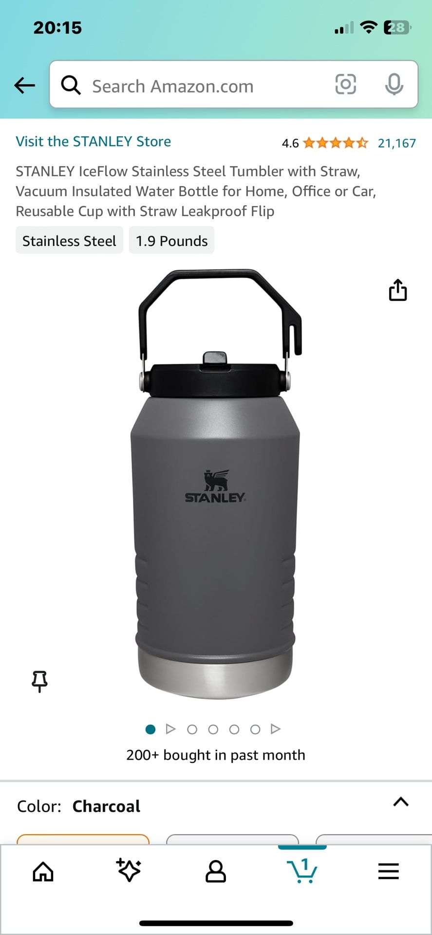 Stanley Flipstraw Jug 96oz