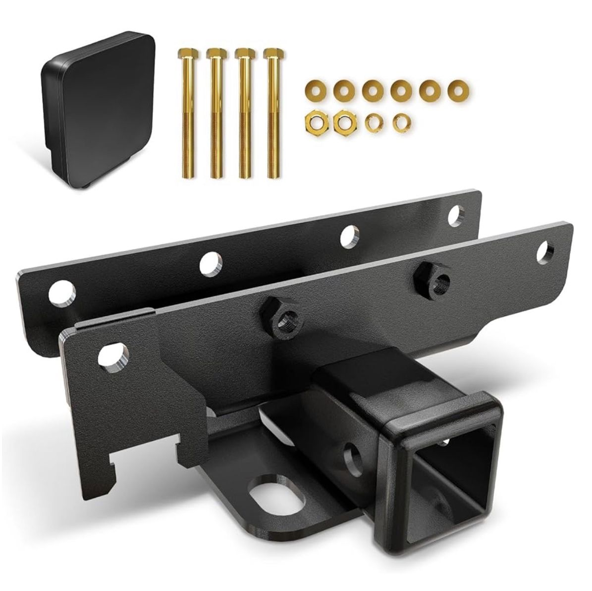 for Jeep Wrangler Tow Hitch Trailer Kit Compatible with 2018-2024 Jeep Wrangler JL JLU