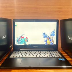 ASUS 15” TouchScreen Laptop 
Core i5-5200u 2.20GHz 8GB RAM upgraded to 250GB SSD LOT!!