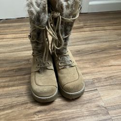 Fur & Suede Women’s Boots