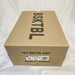 Adidas Yeezy BSKTBL Knit Slate Azure 11