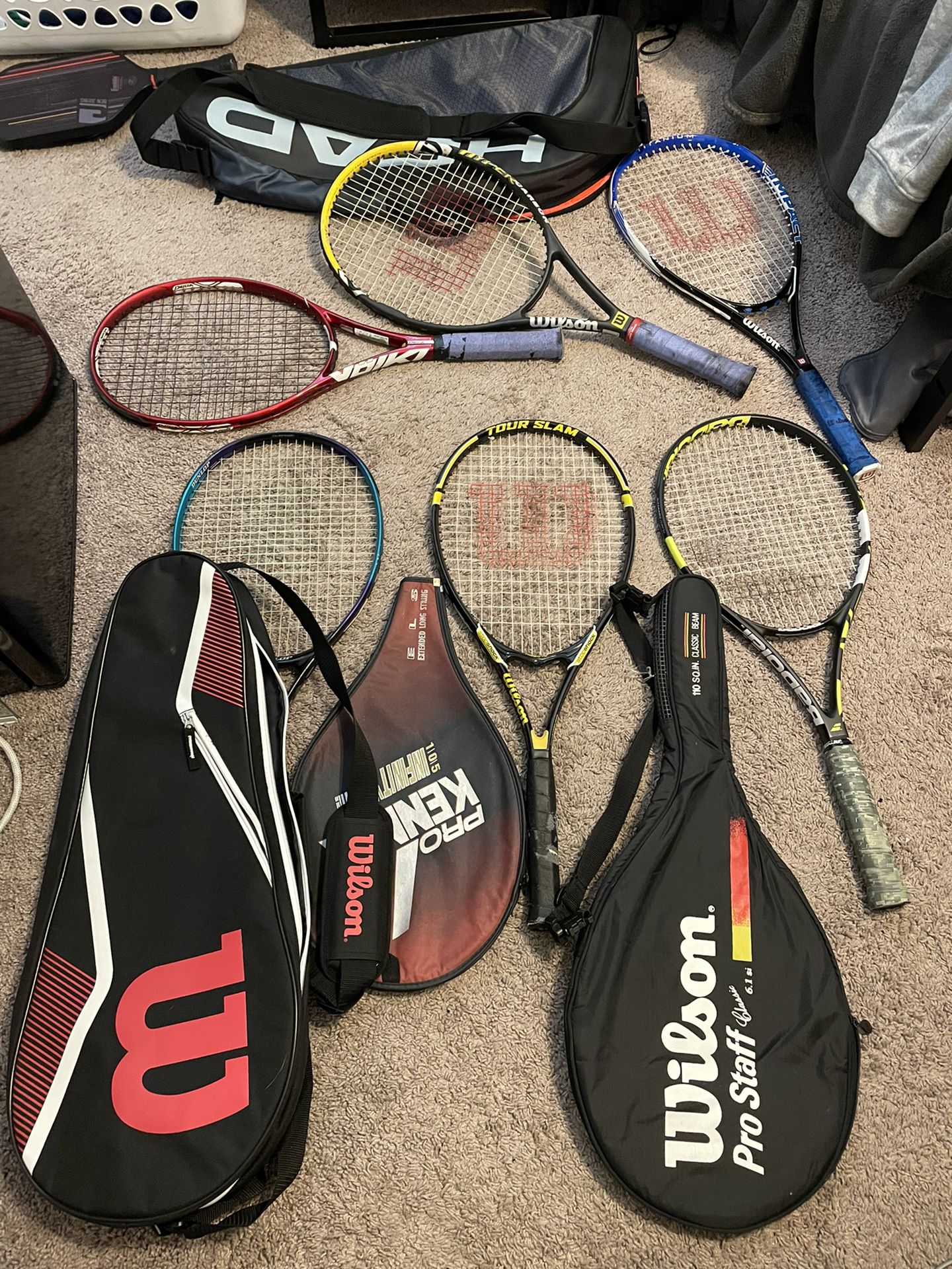 Tennis Rackets/bags