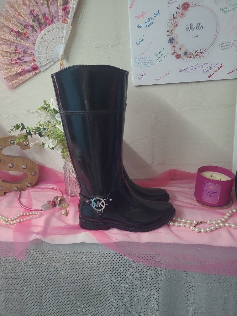 Michael Kors Rubber Boots