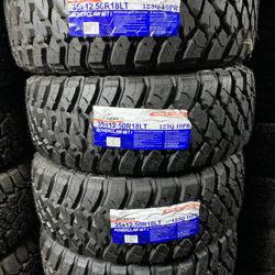 35x12.50R18 Atlander MT EACH TIRE $199/ CADA LLANTA- INSTALLED AND BALANCED