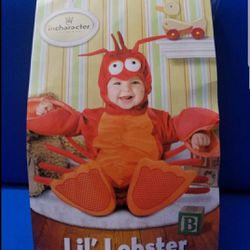 Cute lobster costume!