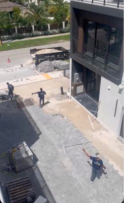 Pavers or concrete driveways and decks