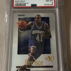 Glenn Rice Basketball Card