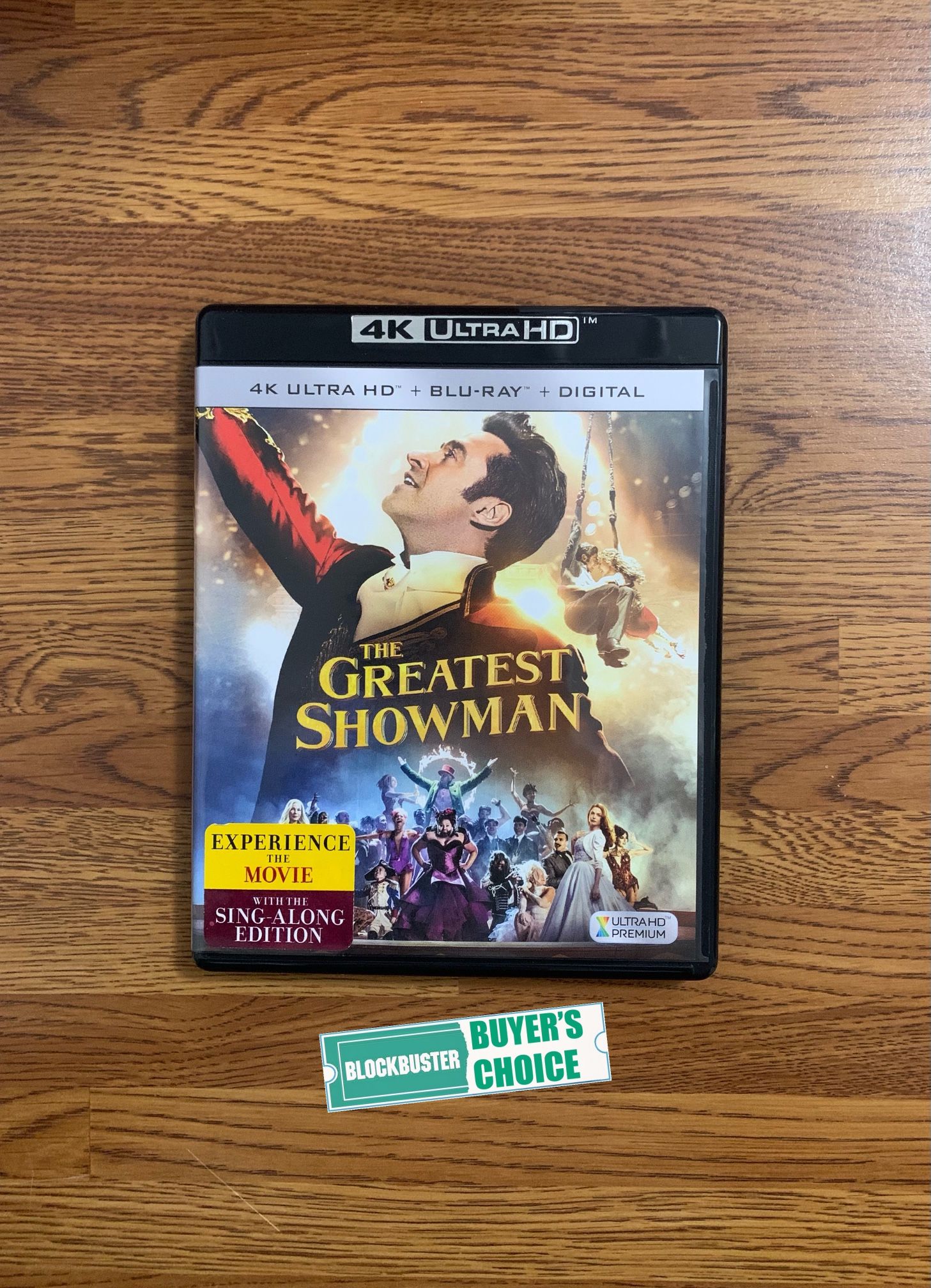 The Greatest Showman 4K UHD Blu-ray Combo Pack (4K UHD Blu-ray + Blu-ray)