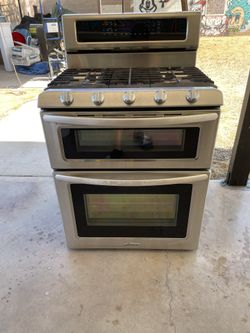 KitchenAid Gas Double Oven Covection Range
