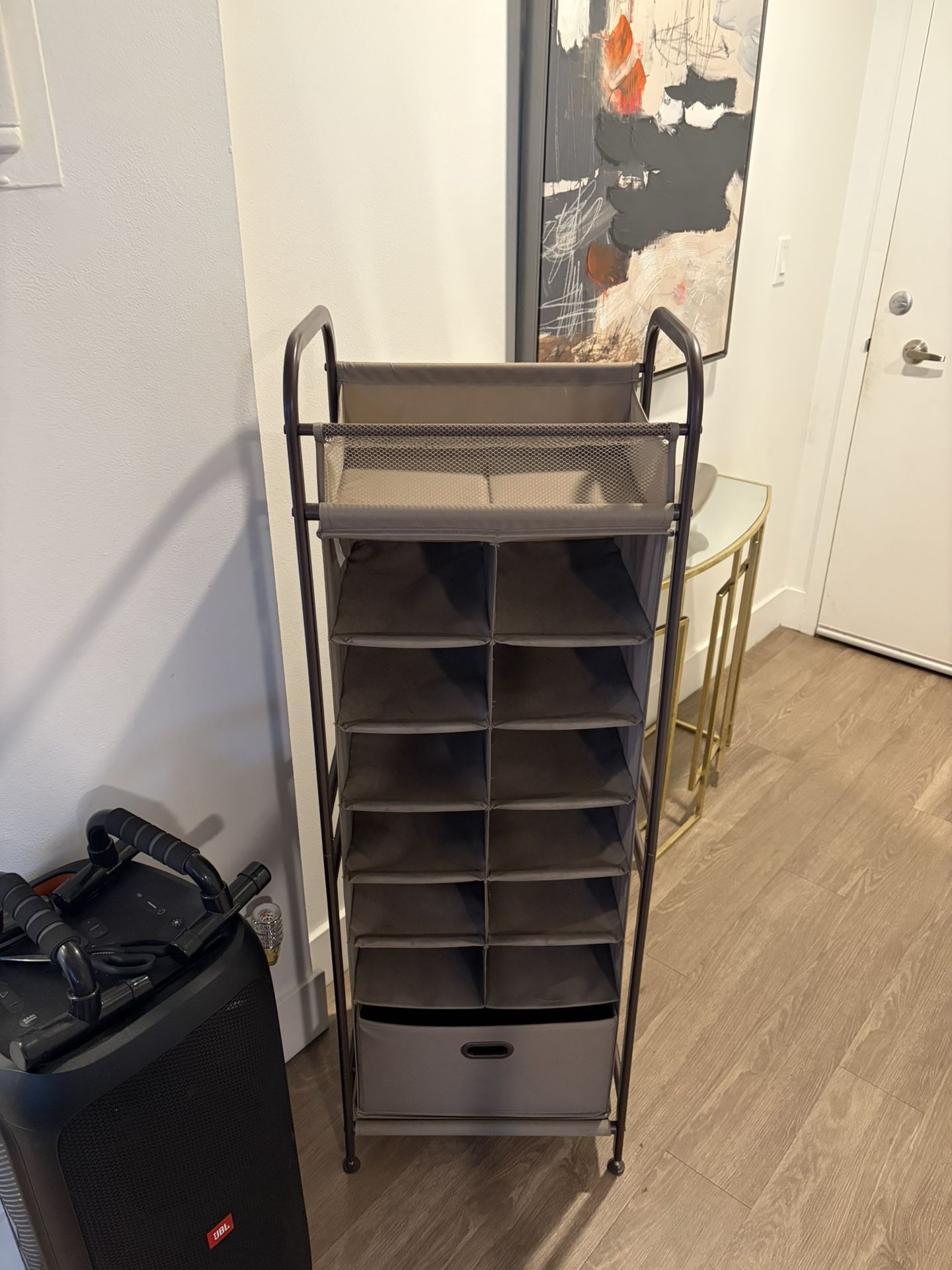 Shoe Rack With Storage