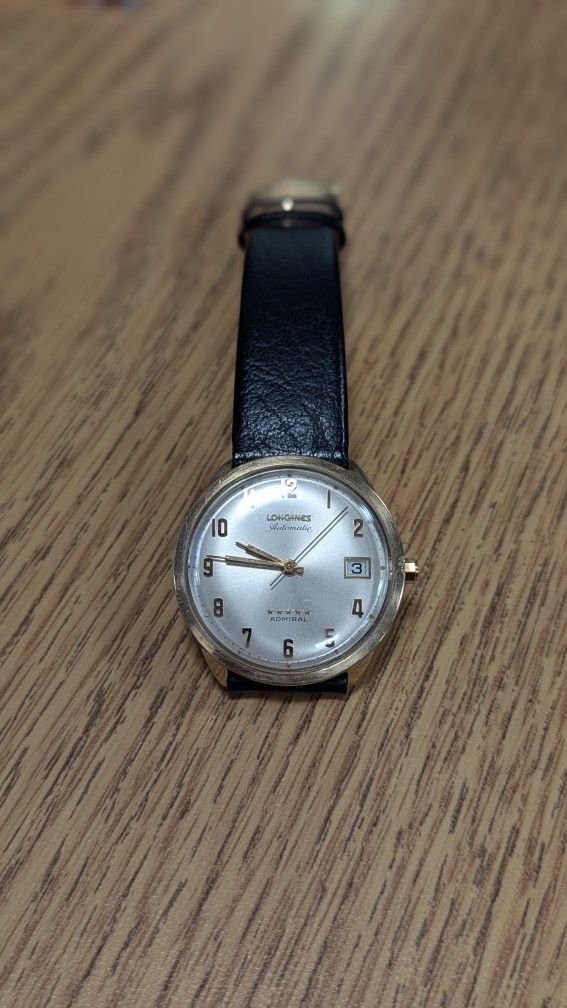 Vintage 1970s Longines 5 Star Admiral Automatic