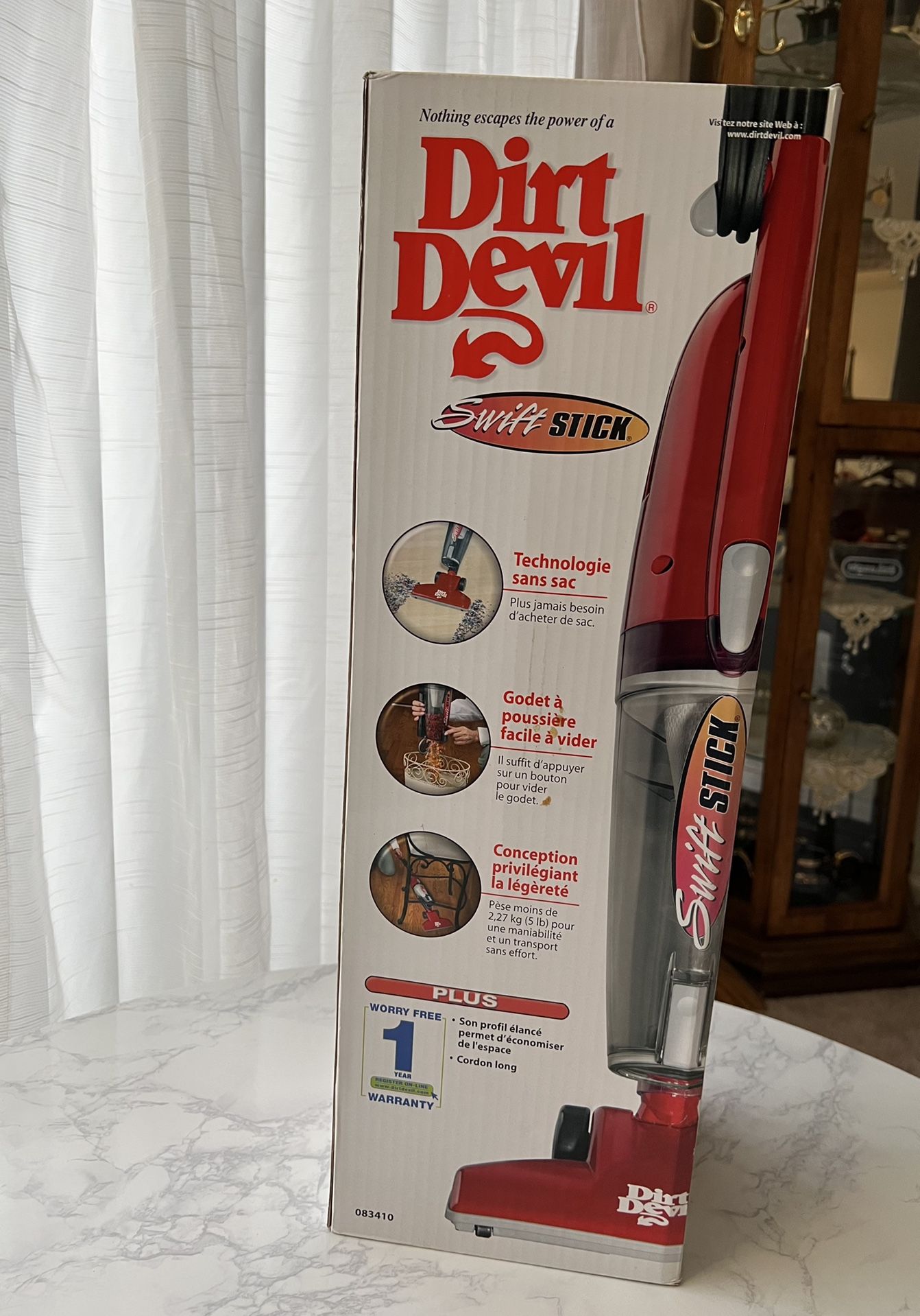 New Dirt Devil Swift Stick Vacuum Cleaner Model 083410 for Sale in