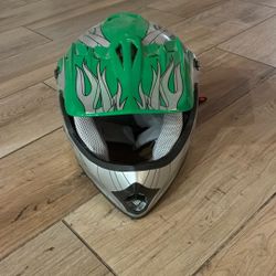 Full Face Motorcycle Helmet Kids Med (51-52cm)