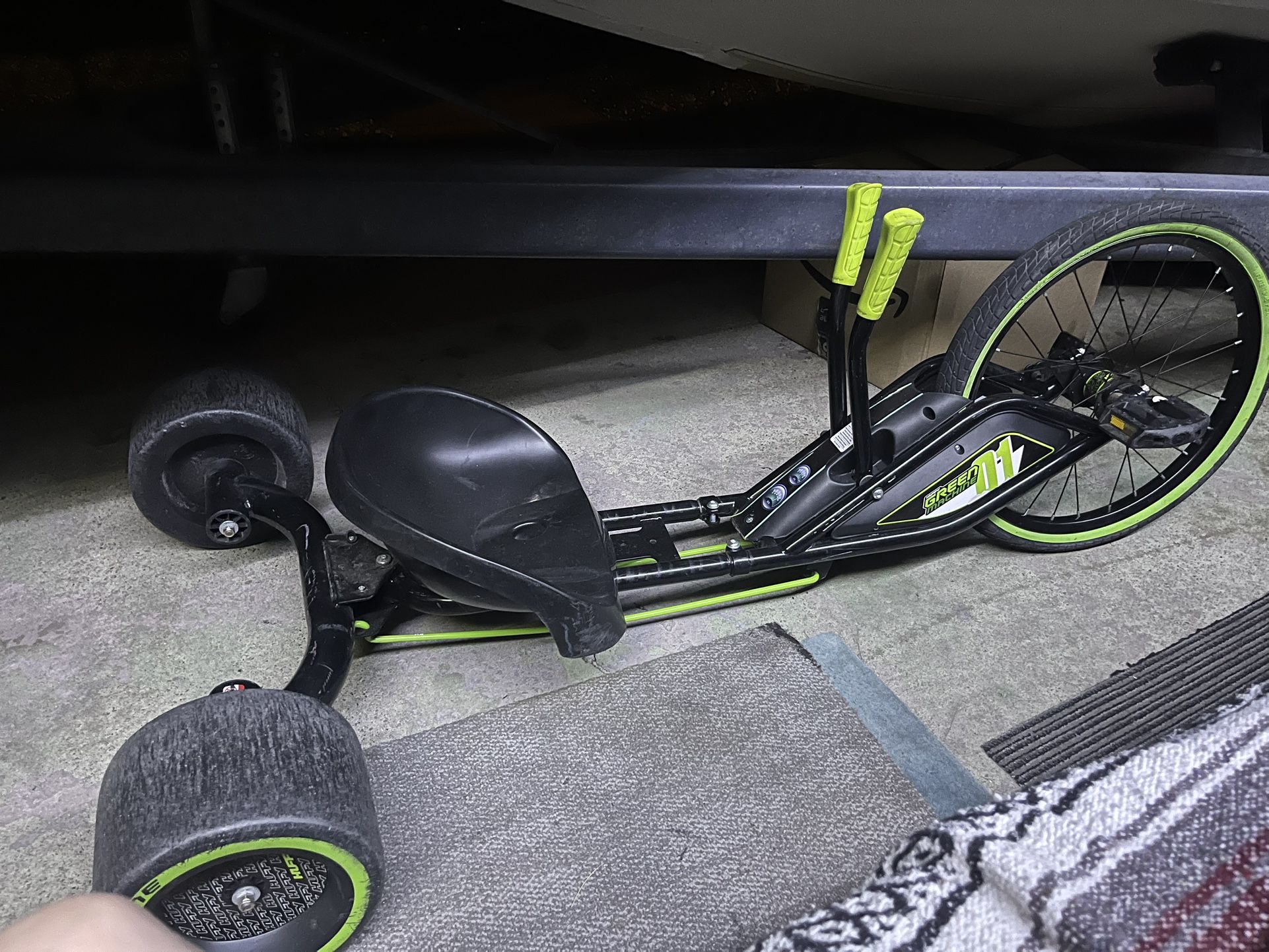 Green Machine Burn 🔥 Out 360 Trick Bike