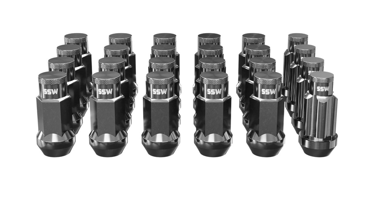 SSW OFF-ROAD STEEL LUG NUTS / TUNGSTEN 12x1.5