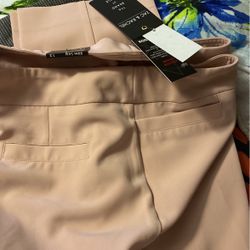 Pink Dress Pants, Brand New Tags Attached