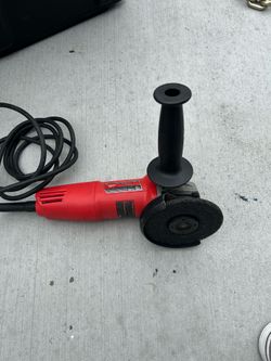 Milwaukee 4 1/2” angle grinder