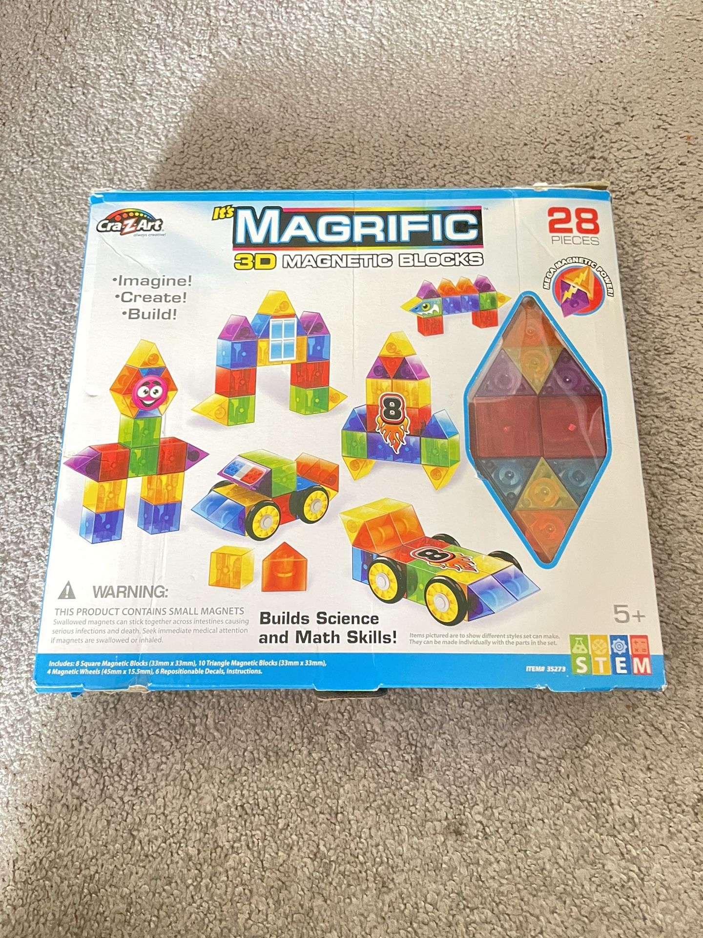 Magrific 3D Magnetic Blocks