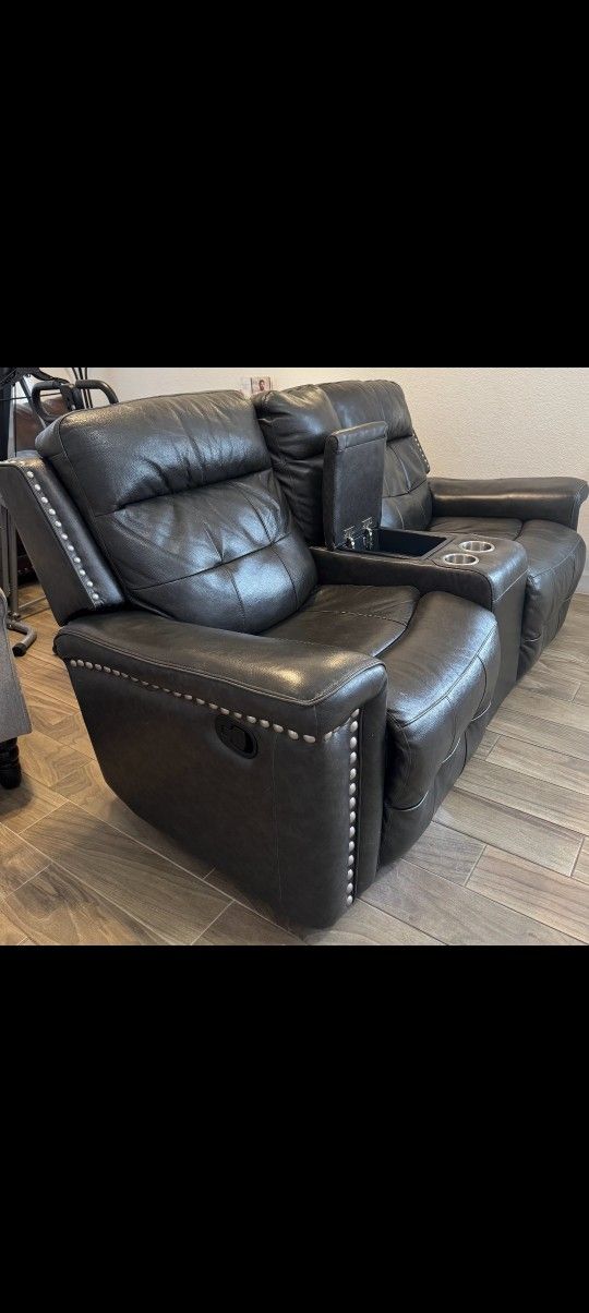 Double Recliner Sofa