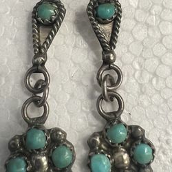 Sterling Silver/Turquoise Earings