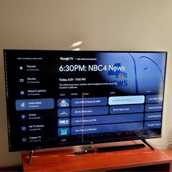 TCL 55 " inch 4K LED Smart TV ( Google Android ) + HD antenna