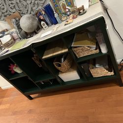 Green Hallway Dresser 