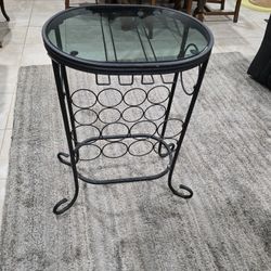 Wine Rack Table