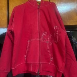 OG Red Godspeed Zip-up