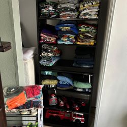 Black Wood Shelf 2 Pieces