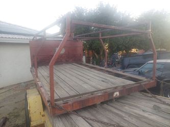 Custom Heavy Duty Approximately 16.5'x8' Steel  Flatbed Truck Body/Welding SkidbRig Frame