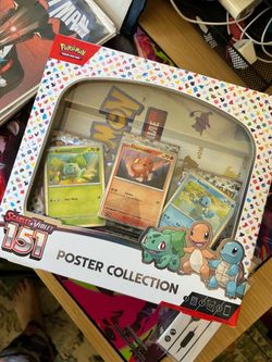 Pokemon card 151 Poster Collection Sealed