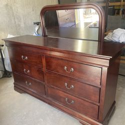 Dresser with Mirror