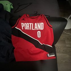 Authentic Portland Trail Blazers Alternative Dame Lillard jersey $70 OBO