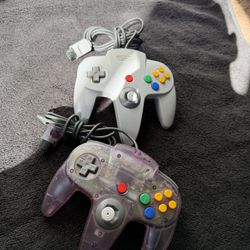 Nintendo 64 Original Controllers 