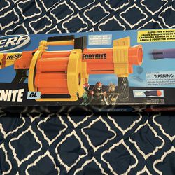 Nerf Gun Fortnite GL Blaster Grenade Launcher Boy's Toy Gun Gift Kid Foam Rocket