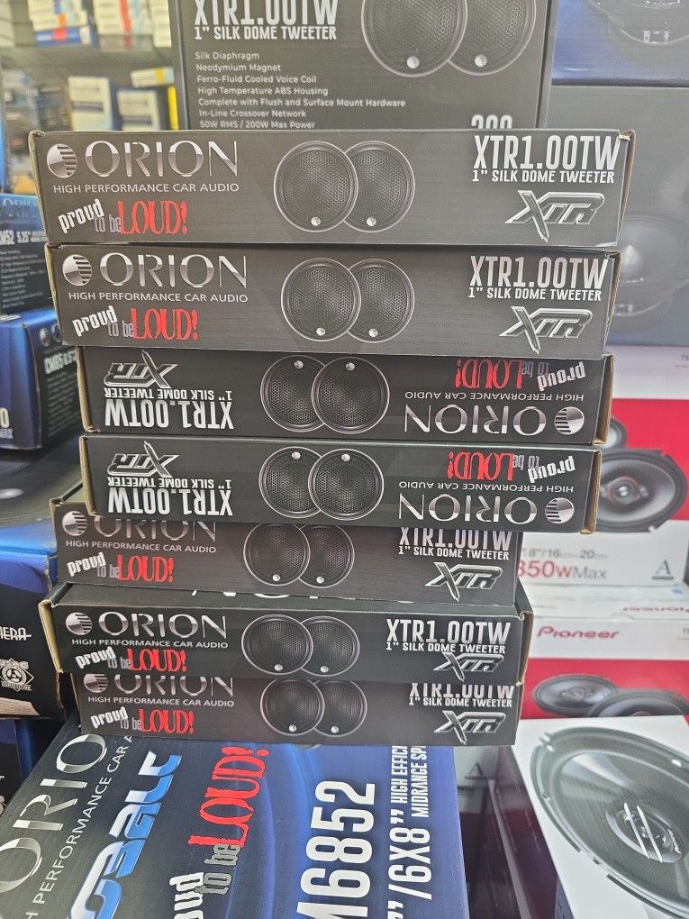 Orion Xtr Tweeters