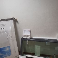 Deluxe/ Deck - Mounted  Fix Skyli System. With Integrated  Solar - Power Shzde .  All New In Box 