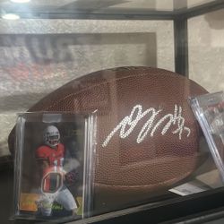 Devante Adams Autographed Pro Football Huge Autograph Psa-dna Certified 