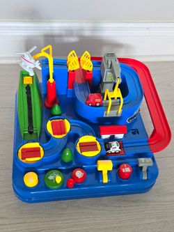 Boys race track toy
