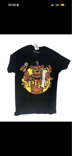 Spirit Halloween 2026 Five Nights At Freddy’s Freddy Fazbear Shirt Size S-M-L-XL