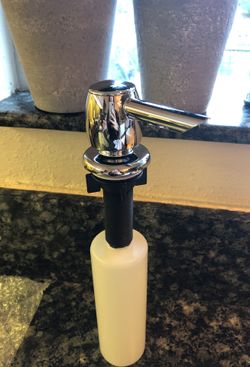 Sink soap pump - installs to your sink