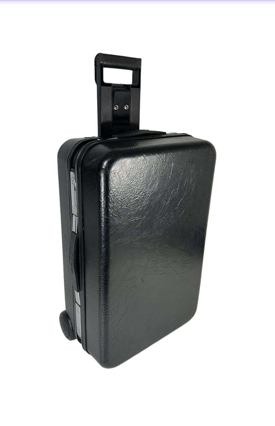 Vintage Samsonite Profile II Hardside 2-Wheeled Carry On Briefcase with Handle