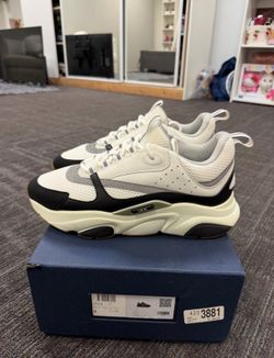 Dior B22 White Black Size 11 Mens