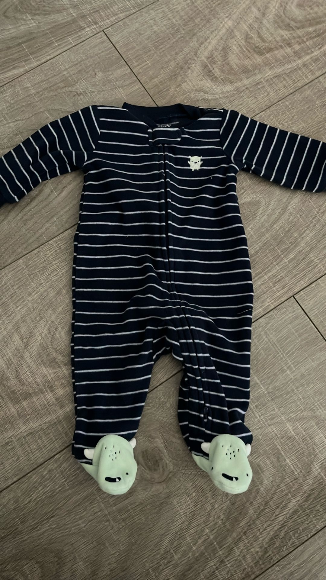 Carter’s Fleece Pajama - 0-3 Months