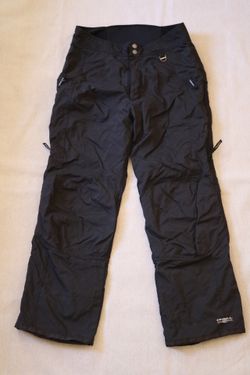 O'Neill Women's Medium Black Snow Ski Snowboard Pants Insulated Nylon Outerwear